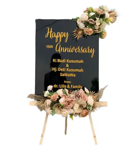 Papan Bunga Akrilik Tolikara